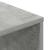 Bibliotecă, gri beton, 34x31x112 cm, lemn prelucrat GartenMobel Dekor