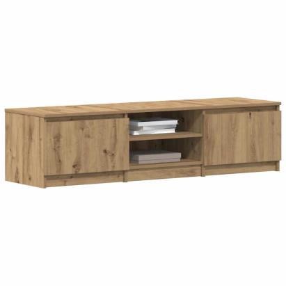 Dulap TV, stejar artizanal, 140x40x36 cm, lemn prelucrat GartenMobel Dekor