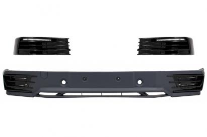 Prelungire Bara Fata Extensie Add-on cu Lumini de zi cu LED DRL VW Transporter T6 (2015-up) Performance AutoTuning