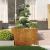 Jardinieră Rusty 100x100x80 cm Oțel pentru intemperii GartenMobel Dekor