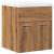 Set mobilier de baie, 2 piese, stejar artizanal, lemn prelucrat GartenMobel Dekor