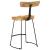Scaune de bar 2 buc 49x43x79 cm lemn masiv de mango GartenMobel Dekor