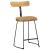 Scaune de bar 2 buc 49x43x79 cm lemn masiv de mango GartenMobel Dekor