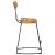 Scaune de bar 2 buc 49x43x79 cm lemn masiv de mango GartenMobel Dekor
