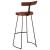 Scaune de bar 2 buc 49x43x103 cm lemn masiv de mango GartenMobel Dekor