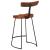 Scaune de bar 2 buc 49x43x88 cm lemn masiv de mango GartenMobel Dekor