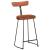 Scaune de bar 2 buc 49x43x88 cm lemn masiv de mango GartenMobel Dekor