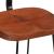 Scaune de bar 2 buc 49x43x79 cm lemn masiv de mango GartenMobel Dekor
