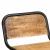 Scaune de bar 4 buc 46x35,5x80 cm Lemn masiv Mango brut GartenMobel Dekor