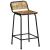 Scaune de bar 4 buc 46x35,5x80 cm lemn masiv recuperat GartenMobel Dekor