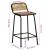 Scaune de bar 4 buc 46x35,5x80 cm lemn masiv recuperat GartenMobel Dekor