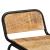 Scaune de bar 2 buc 46x35,5x70 cm Lemn masiv Mango brut GartenMobel Dekor