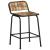 Scaune de bar 2 buc 46x35,5x70 cm lemn masiv recuperat GartenMobel Dekor