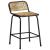 Scaune de bar 2 buc 46x35,5x70 cm lemn masiv recuperat GartenMobel Dekor