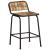 Scaune de bar 4 buc 46x35,5x70 cm lemn masiv recuperat GartenMobel Dekor