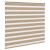 Jaluzea tip zebra 155x100 cm lățime țesătură 150,9 cm poliester GartenMobel Dekor