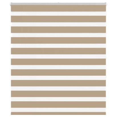 Jaluzea tip zebra 125x150 cm lățime țesătură 120,9 cm poliester GartenMobel Dekor