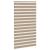 Jaluzea tip zebra 120x230 cm lățime țesătură 115,9 cm poliester GartenMobel Dekor