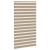 Jaluzea tip zebra 125x230 cm lățime țesătură 120,9 cm poliester GartenMobel Dekor