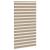 Jaluzea tip zebra 135x230 cm lățime țesătură 130,9 cm poliester GartenMobel Dekor