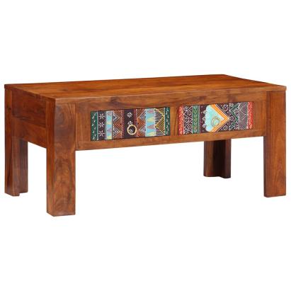 Măsuță de cafea, 90x50x40 cm, lemn masiv de acacia GartenMobel Dekor