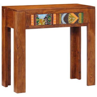 Consolă 80x35x75 cm din lemn masiv de salcâm GartenMobel Dekor
