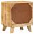 Noptiera 40x32x46 cm lemn masiv Mango brut GartenMobel Dekor