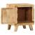 Noptiera 2 buc 40x32x46 cm Lemn masiv Mango brut GartenMobel Dekor