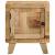 Noptiera 2 buc 40x32x46 cm Lemn masiv Mango brut GartenMobel Dekor