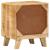 Noptiera 2 buc 40x32x46 cm Lemn masiv Mango brut GartenMobel Dekor
