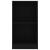 Bibliotecă, negru, 40x24x75 cm, lemn prelucrat GartenMobel Dekor