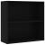 Bibliotecă, negru, 80x30x76,5 cm, lemn prelucrat GartenMobel Dekor