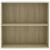 Bibliotecă, stejar sonoma, 80x30x76,5 cm, lemn prelucrat GartenMobel Dekor