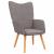 Scaun de relaxare, taupe, material textil GartenMobel Dekor