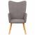 Scaun de relaxare, taupe, material textil GartenMobel Dekor