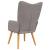 Scaun de relaxare, taupe, material textil GartenMobel Dekor