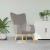 Scaun de relaxare, taupe, material textil GartenMobel Dekor