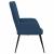 Scaun de relaxare, albastru, material textil GartenMobel Dekor