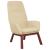 Scaun de relaxare, crem, material textil GartenMobel Dekor