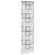 Jaluză cu role de duș cu casetă 60x240 cm lățime material 56 cm GartenMobel Dekor