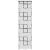 Jaluză cu role de duș cu casetă 80x240 cm lățime material 76 cm GartenMobel Dekor