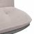 Scaun de birou pivotant, gri deschis, material textil GartenMobel Dekor