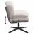 Scaun de birou pivotant, gri deschis, material textil GartenMobel Dekor