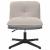 Scaun de birou pivotant, gri deschis, material textil GartenMobel Dekor