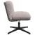 Scaun de birou pivotant, gri deschis, material textil GartenMobel Dekor