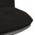 Scaun de birou pivotant, negru, material textil GartenMobel Dekor