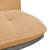 Scaun de birou pivotant, bej, material textil GartenMobel Dekor