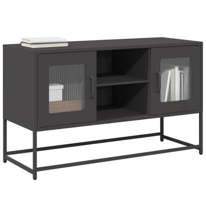 Dulap TV, negru, 68,5x39x60,5 cm, oțel GartenMobel Dekor