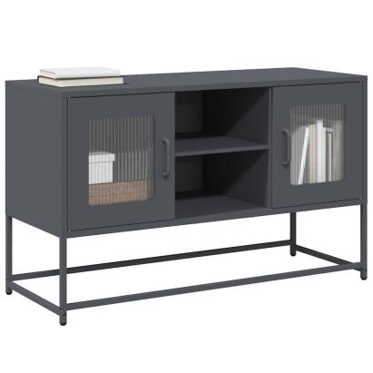 Dulap TV, antracit, 100,5x39x60,5 cm, oțel GartenMobel Dekor