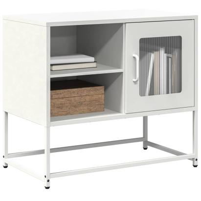 Dulap TV, alb, 68x39x60,5 cm, oțel GartenMobel Dekor